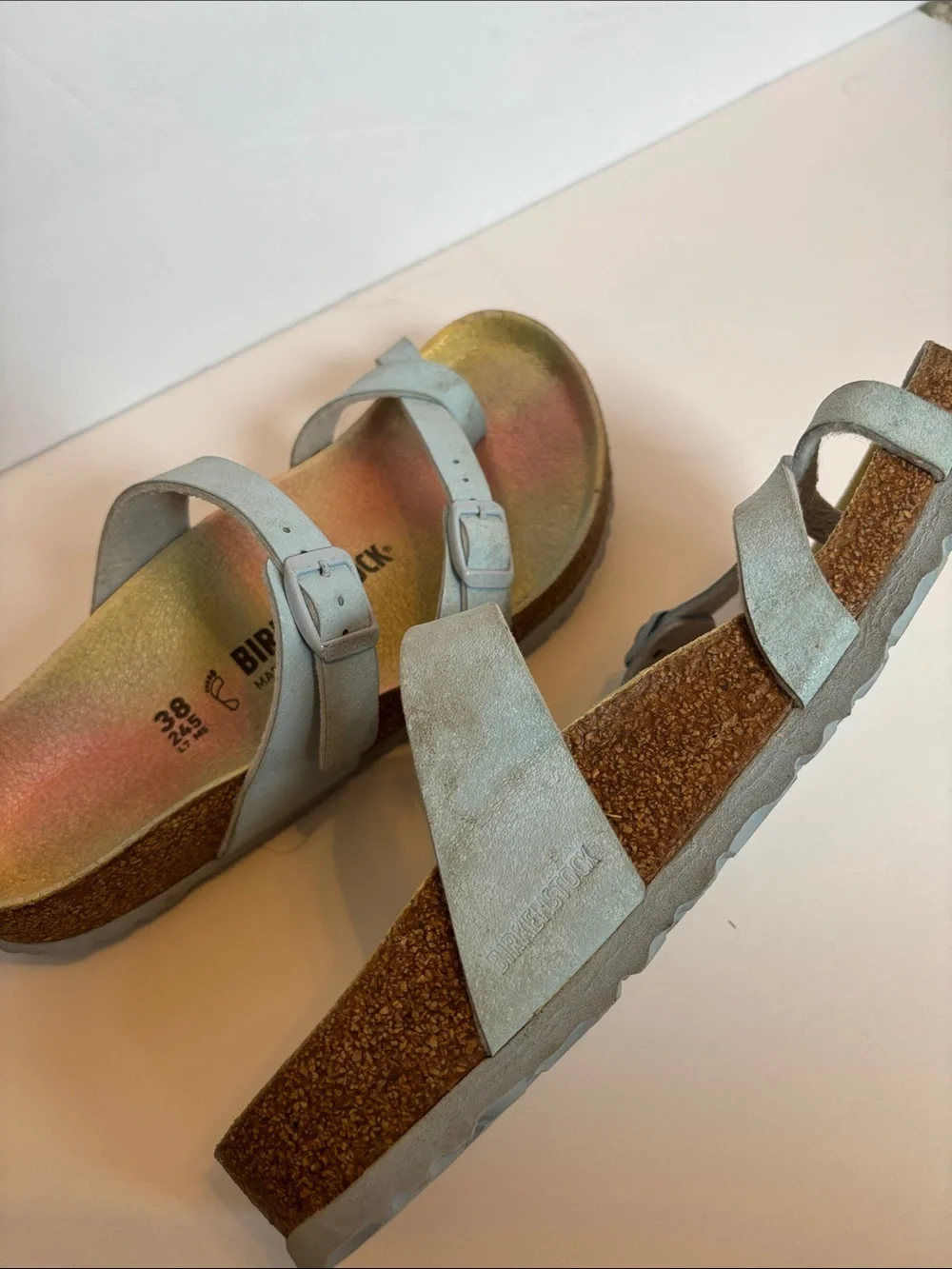 Birkenstock Mayari Birkibuc Vegan Sky